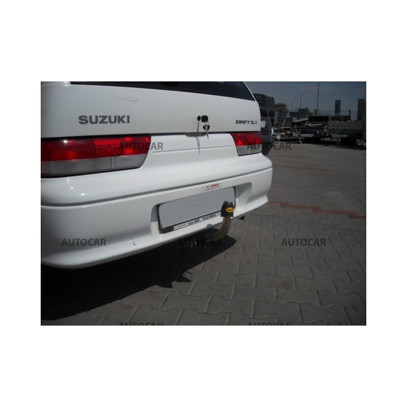 Anhängerkupplung für SWIFT - 3/5-türig - automat–AHK abnehmbar - von 1996/10 bis 2003