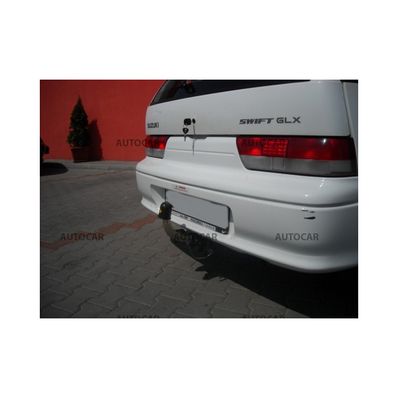 Anhängerkupplung für SWIFT - 3/5-türig - automat–AHK abnehmbar - von 1996/10 bis 2003