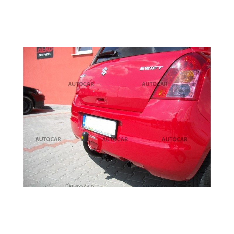 Anhängerkupplung für SWIFT - 3/5-türig 2WD (MZ) - automat–AHK abnehmbar - von 2005