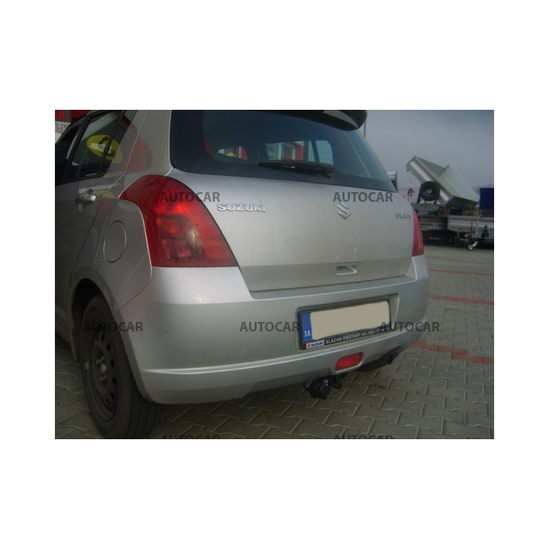 Anhängerkupplung für SWIFT - 3/5-türig 2WD (MZ) - automat–AHK abnehmbar - von 2005