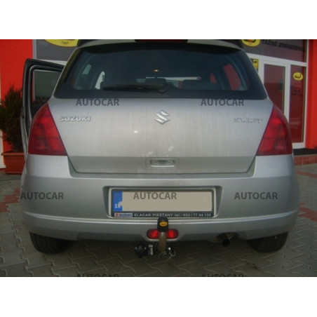 Anhängerkupplung für SWIFT - 3/5-türig 2WD (MZ) - automat–AHK abnehmbar - von 2005 Anhängerkupplung für SWIFT - 3/5-türig 2WD (MZ) - automat–AHK abnehmbar - von 2005
