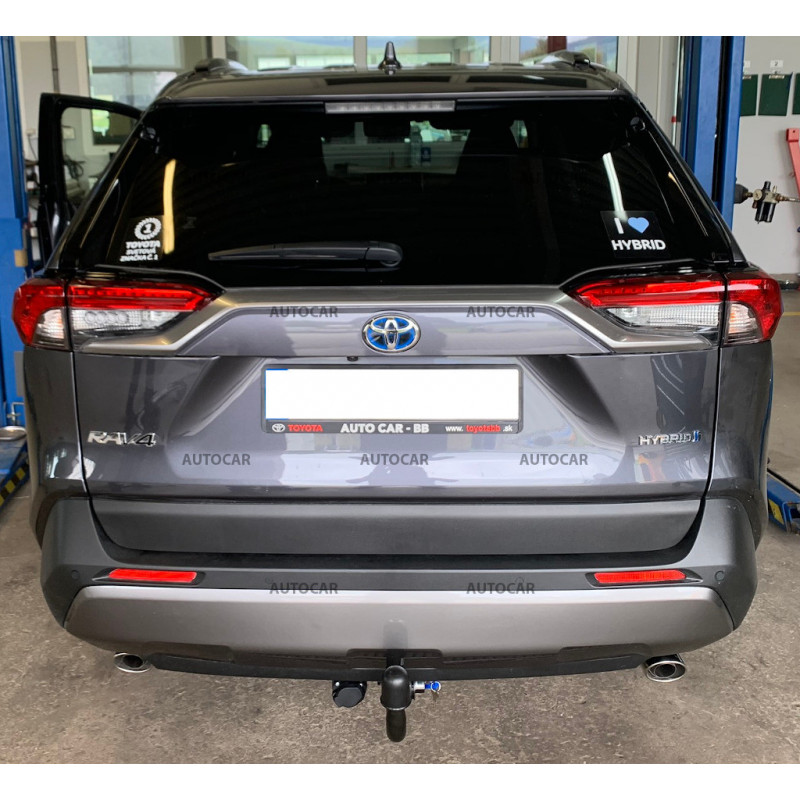 Anhängerkupplung für Toyota RAV 4 - vertikal–AHK abnehmbar