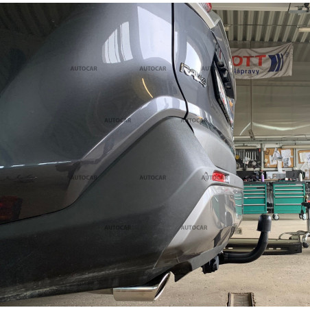Anhängerkupplung für Toyota RAV 4 - vertikal–AHK abnehmbar