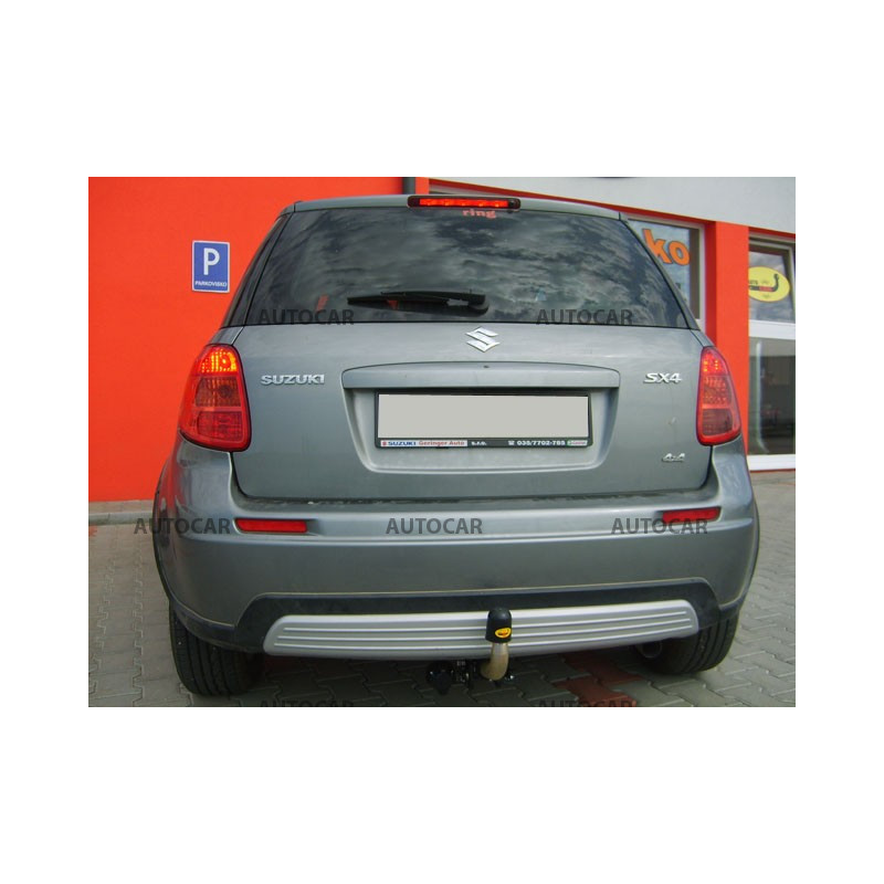 Anhängerkupplung für SX 4 - 4WD, 3/5dv - 4x4 - automat–AHK abnehmbar - von 2006
