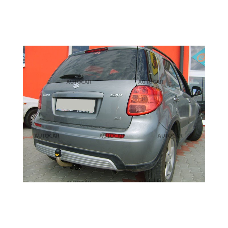 Anhängerkupplung für SX 4 - 4WD, 3/5dv - 4x4 - automat–AHK abnehmbar - von 2006