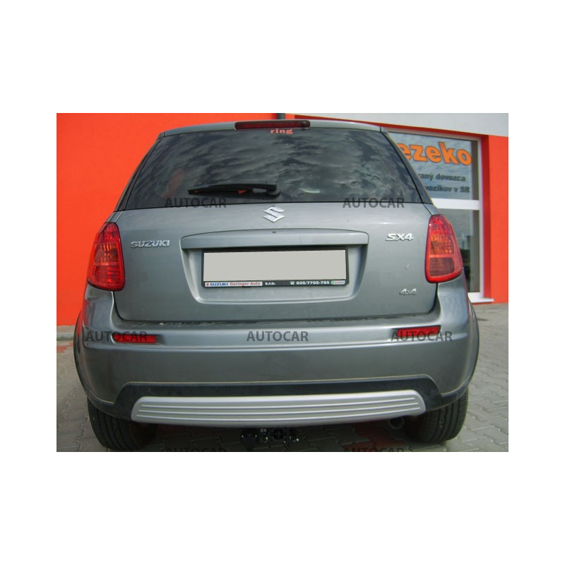 Anhängerkupplung für SX 4 - 4WD, 3/5dv - 4x4 - automat–AHK abnehmbar - von 2006