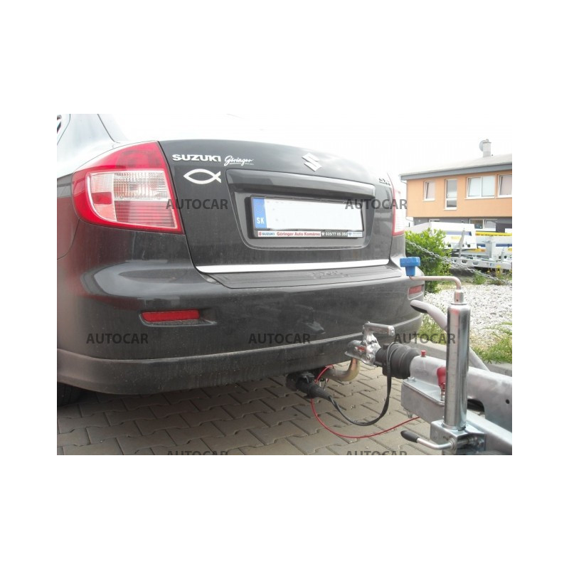 Anhängerkupplung für SX 4 - 4 dv - automat–AHK abnehmbar - von 2007