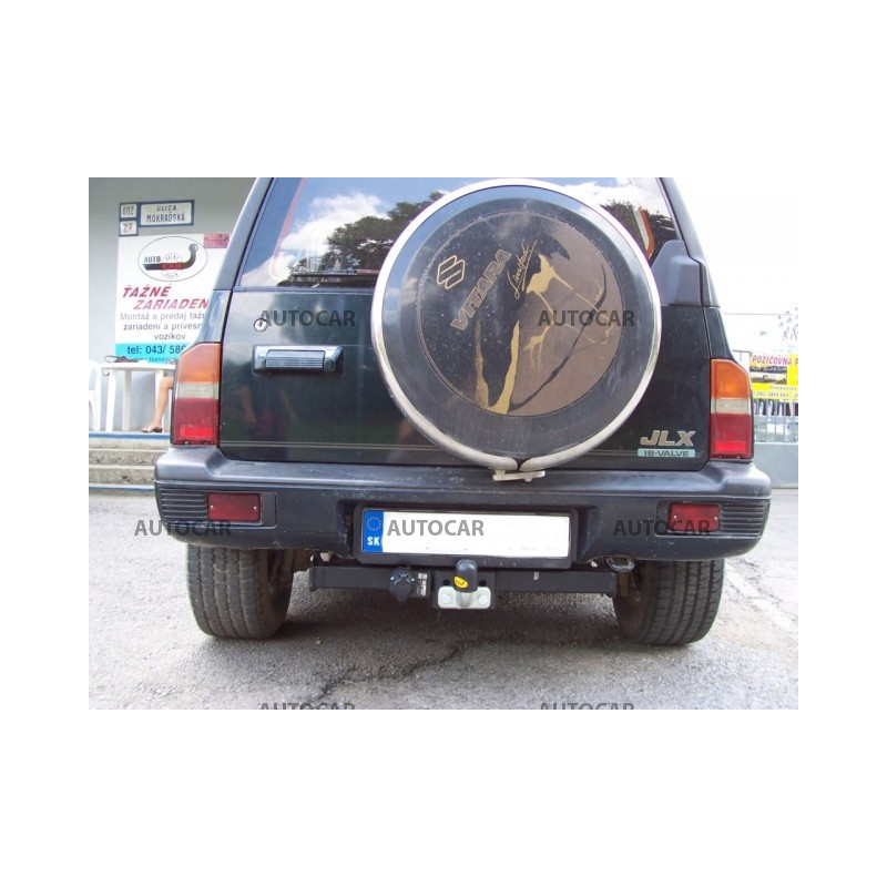 Anhängerkupplung für VITARA, SANTANA - 5-türig, (ET, TA) - starre Anhängerkupplung - von 1995 bis 2001