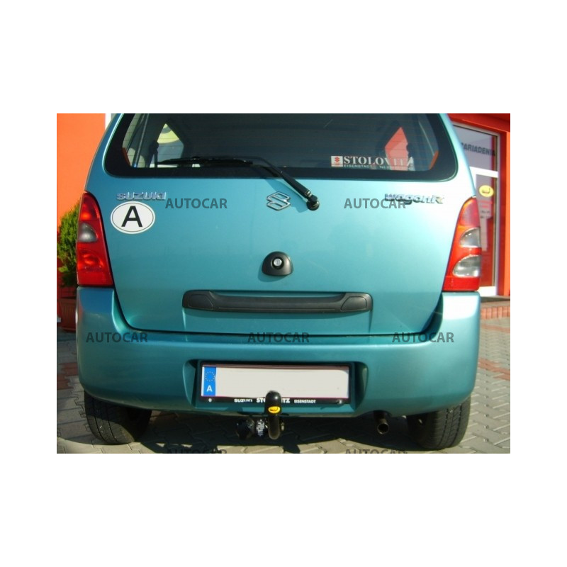 Anhängerkupplung für WAGON R+ - 5-türig - manuell–AHK starr - von 2000/04 bis 2002/08