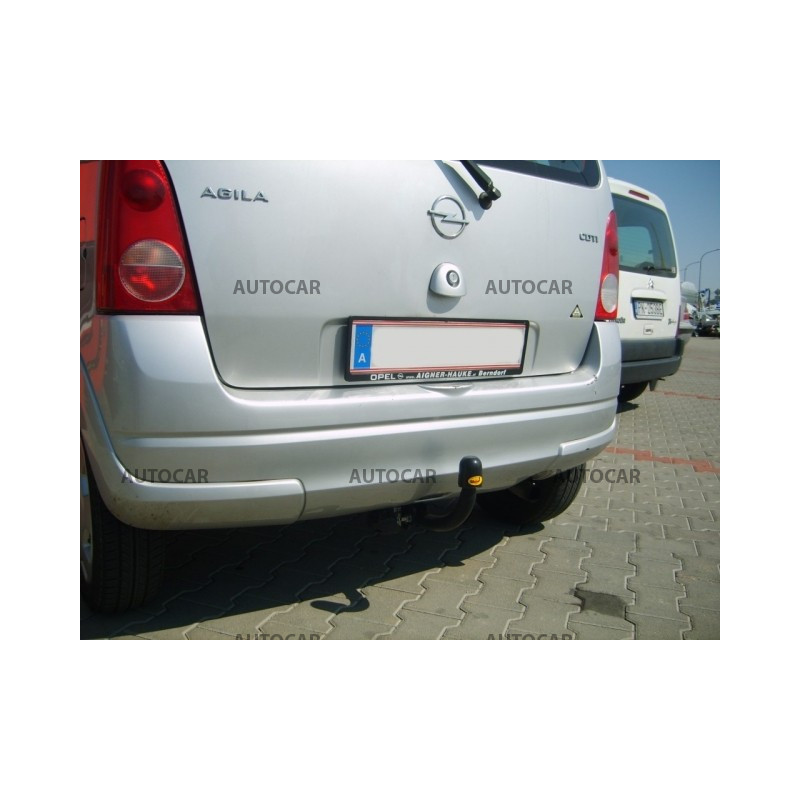 Anhängerkupplung für WAGON R+ - 5-türig,model 2003,(2+4WD) - manuell–AHK starr - von 2002/09