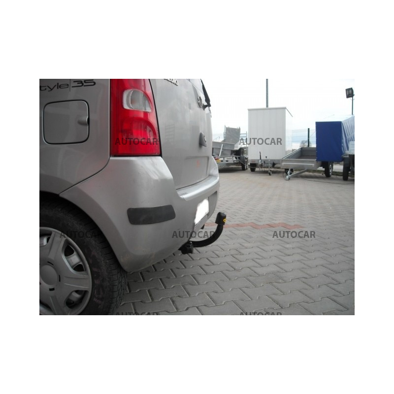 Anhängerkupplung für WAGON R+ - 5-türig,model 2003,(2+4WD) - manuell–AHK starr - von 2002/09