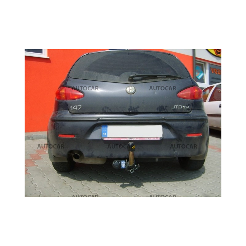 Anhängerkupplung für ALFA 147 - 3/5-türig - automat–AHK abnehmbar - von 2000