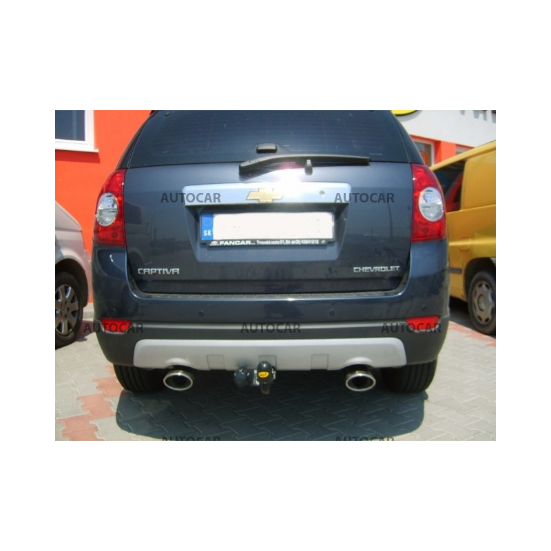 Anhängerkupplung für CAPTIVA - SUV,(C100) - manuell–AHK starr - von 2006