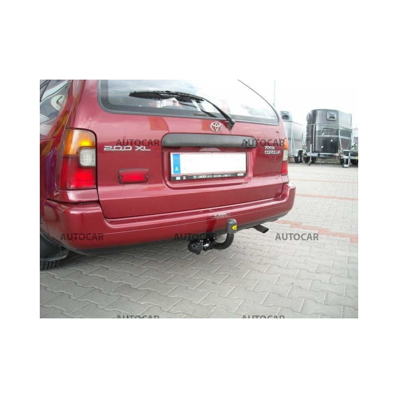 Anhängerkupplung für Toyota COROLLA - E10 - Kombi - manuall–AHK starr