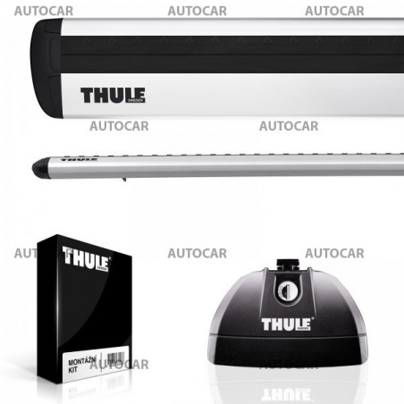 Dachträger THULE fuer Reling - aluminium