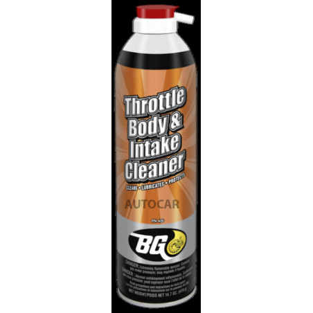 BG 406 THROTTLE BODY & INTAKE CLEANER BG 406 THROTTLE BODY & INTAKE CLEANER