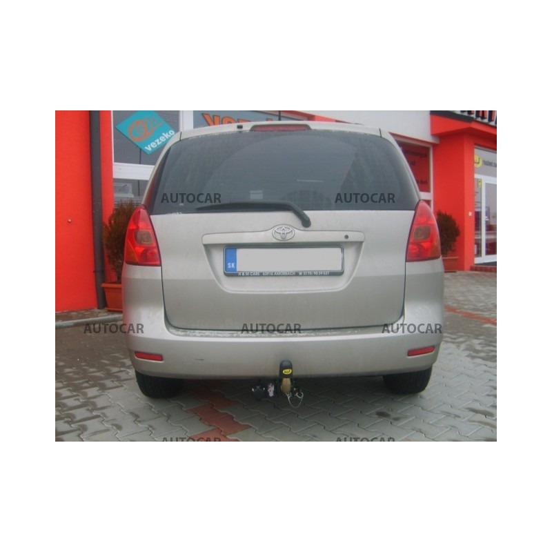 Anhängerkupplung für Toyota COROLLA VERSO - E12J - automat–AHK abnehmbar