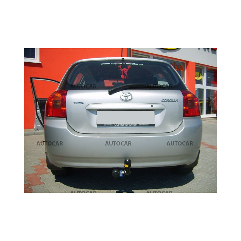 Anhängerkupplung für Toyota COROLLA - E12 - 3/5 tür. - manuall–AHK starr