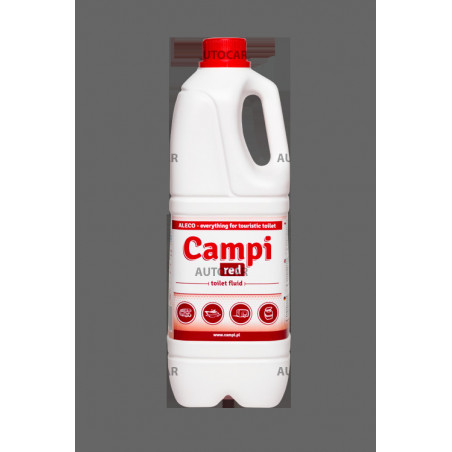 Flüssigkeit für chemische Toiletten - Campi RED Flüssigkeit für chemische Toiletten - Campi RED