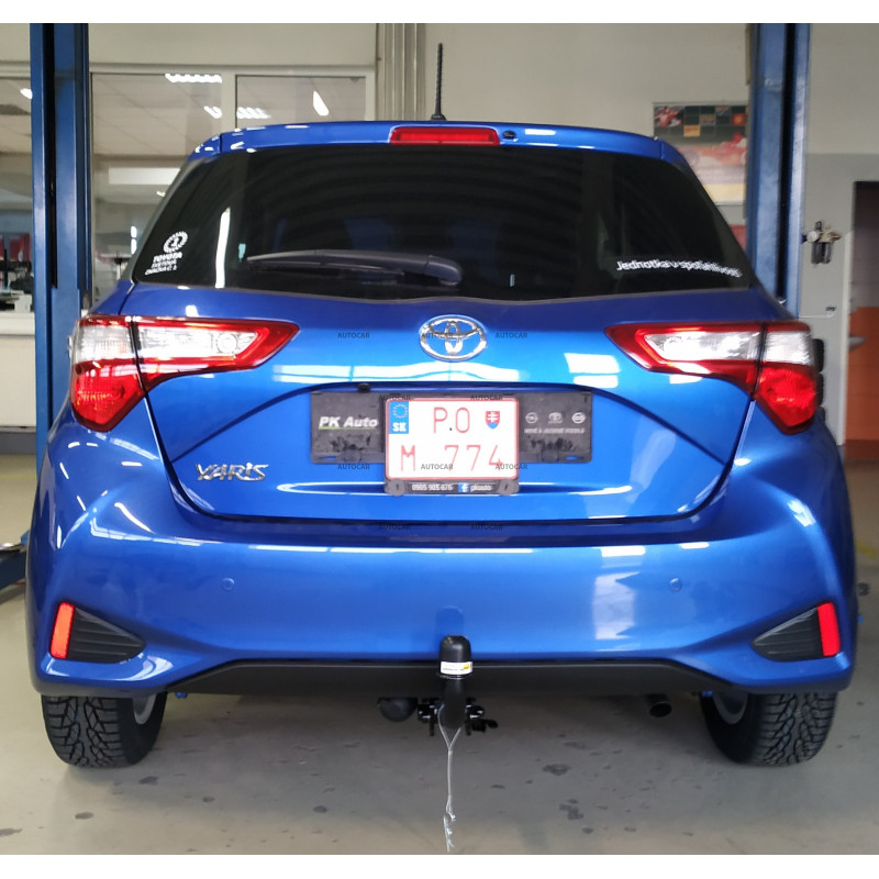 Anhängerkupplung für YARIS - 3/5-türig, ( P 90 ) - automat–AHK abnehmbar - von 2005 bis 2008