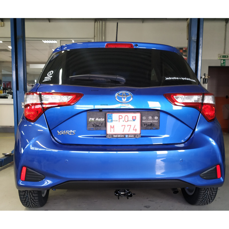 Anhängerkupplung für YARIS - 3/5-türig, ( P 90 ) - automat–AHK abnehmbar - von 2005 bis 2008