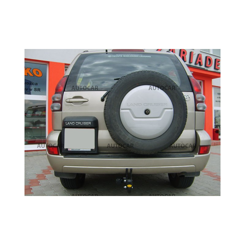 Anhängerkupplung für Toyota LANDCRUISER - J120 - 3/5 tür. - manuall–AHK starr