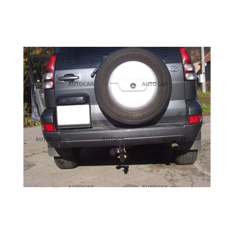 Anhängerkupplung für Toyota LANDCRUISER - J120 - 3/5 tür. - manuall–AHK starr