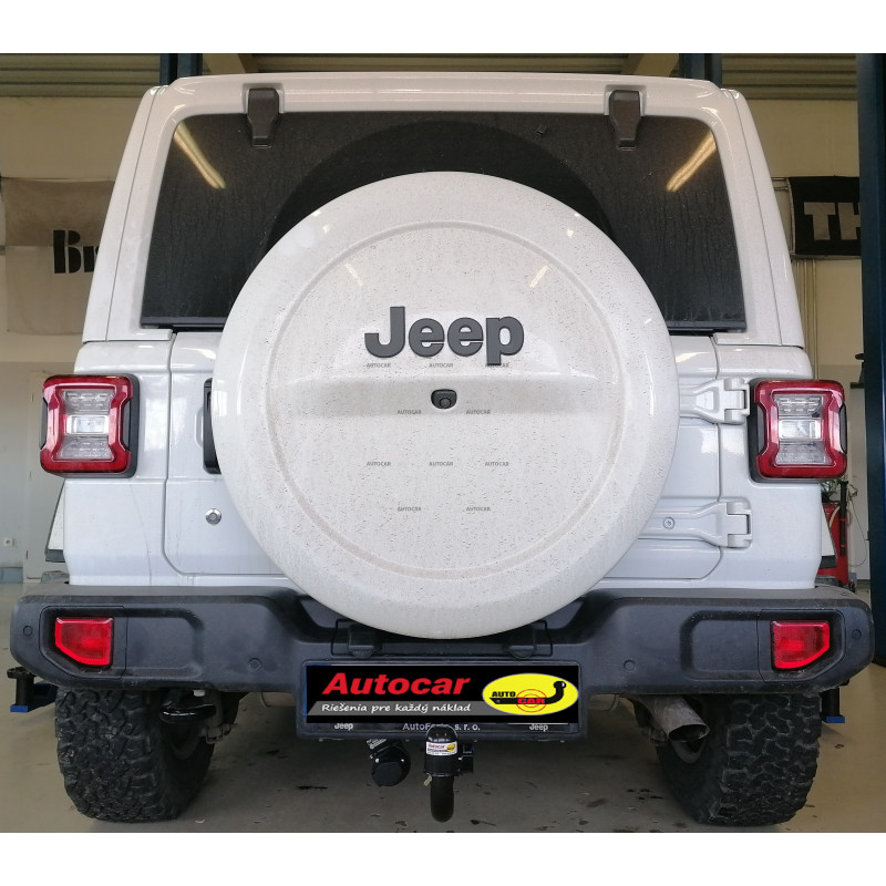 Anhängerkupplung für Jeep WRANGLER (JL) - automat–AHK vertikal abnehmbar