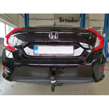 Anhängerkupplung für Honda Civic- 4 -tür.- automat vertikal–AHK abnehmbar - von 2017/-
