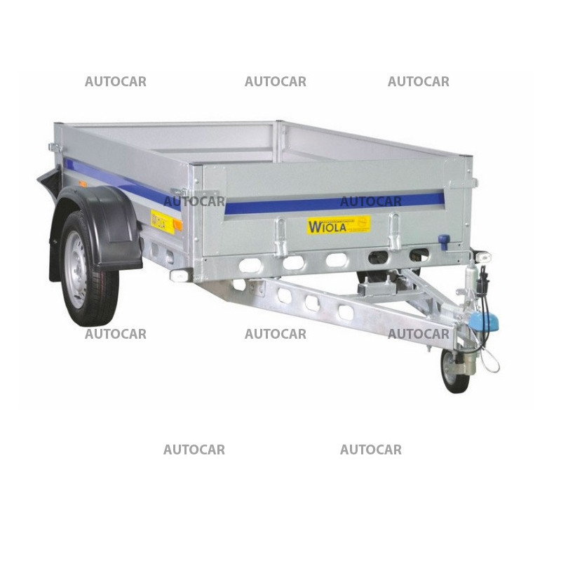 Pritsche Anhänger Krakus - verstärkte Achse 1,3t