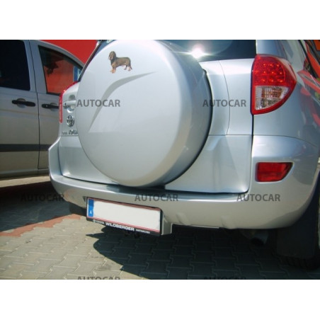 Anhängerkupplung für RAV 4 - 5 dv - s rezervným kolesom na zad. dv. - automat–AHK abnehmbar - von 2006 bis 2009 Anhängerkupplung für RAV 4 - 5 dv - s rezervným kolesom na zad. dv. - automat–AHK abnehmbar - von 2006 bis 2009