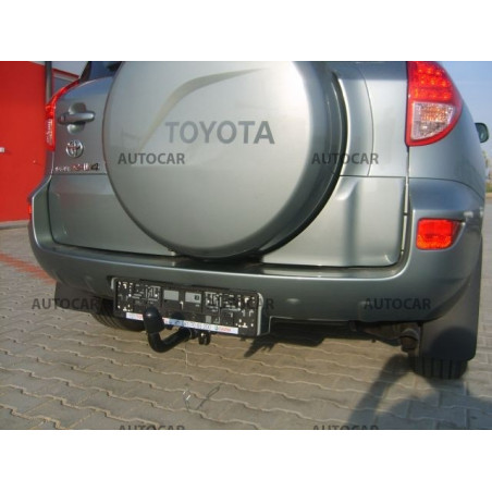 Anhängerkupplung für RAV 4 - 5 dv - s rezervným kolesom na zad. dv. - automat–AHK abnehmbar - von 2006 bis 2009 Anhängerkupplung für RAV 4 - 5 dv - s rezervným kolesom na zad. dv. - automat–AHK abnehmbar - von 2006 bis 2009