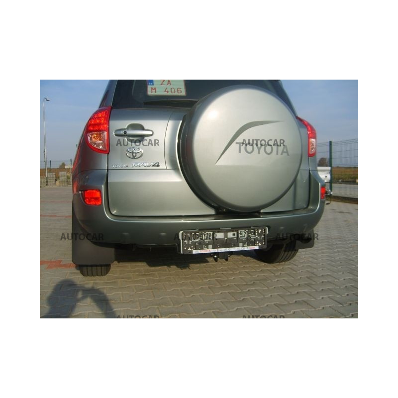 Anhängerkupplung für RAV 4 - 5 dv - s rezervným kolesom na zad. dv. - automat–AHK abnehmbar - von 2006 bis 2009