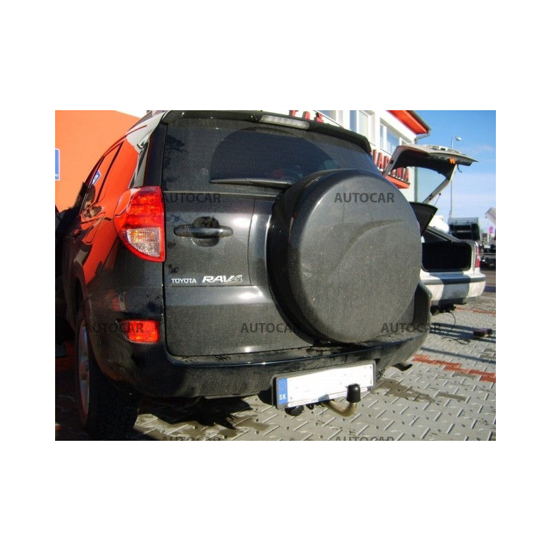 Anhängerkupplung für RAV 4 - 5-türig s rezerv. kolesom na zadnych dverach - automat–AHK abnehmbar - von 2009