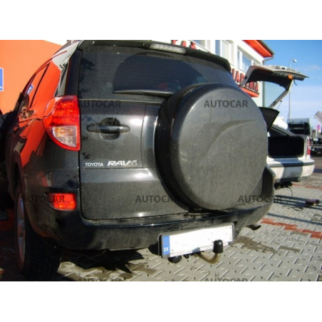 Anhängerkupplung für RAV 4 - 5-türig s rezerv. kolesom na zadnych dverach - automat–AHK abnehmbar - von 2009 Anhängerkupplung für RAV 4 - 5-türig s rezerv. kolesom na zadnych dverach - automat–AHK abnehmbar - von 2009