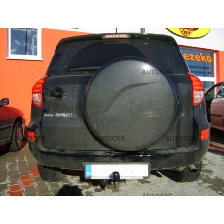 Anhängerkupplung für RAV 4 - 5-türig s rezerv. kolesom na zadnych dverach - automat–AHK abnehmbar - von 2009 Anhängerkupplung für RAV 4 - 5-türig s rezerv. kolesom na zadnych dverach - automat–AHK abnehmbar - von 2009