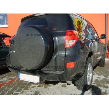 Anhängerkupplung für RAV 4 - 5-türig s rezerv. kolesom na zadnych dverach - automat–AHK abnehmbar - von 2009 Anhängerkupplung für RAV 4 - 5-türig s rezerv. kolesom na zadnych dverach - automat–AHK abnehmbar - von 2009