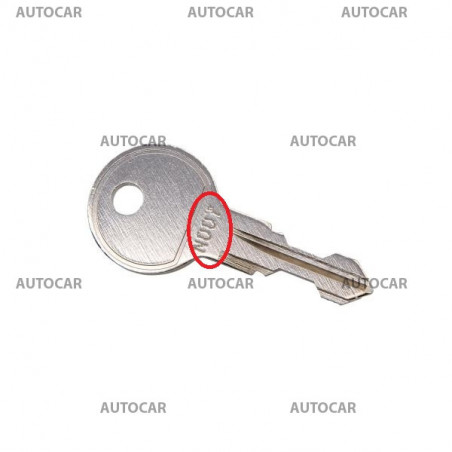 Ersatzschlüssel Thule N002 Ersatzschlüssel Thule N002