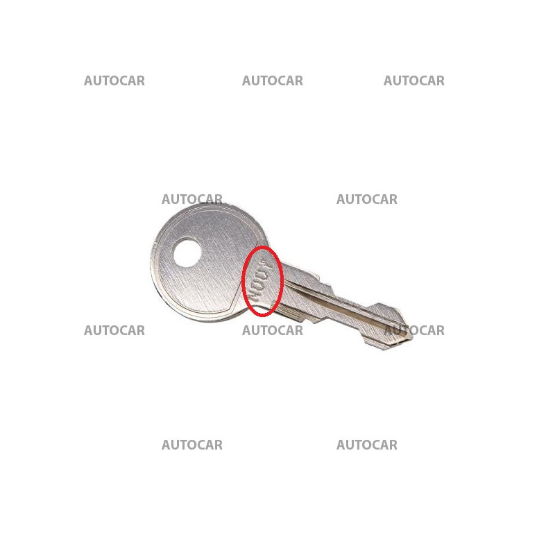 Ersatzschlüssel Thule N002