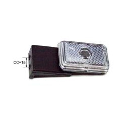 Positionsleuchte weiss, rechts mit halter