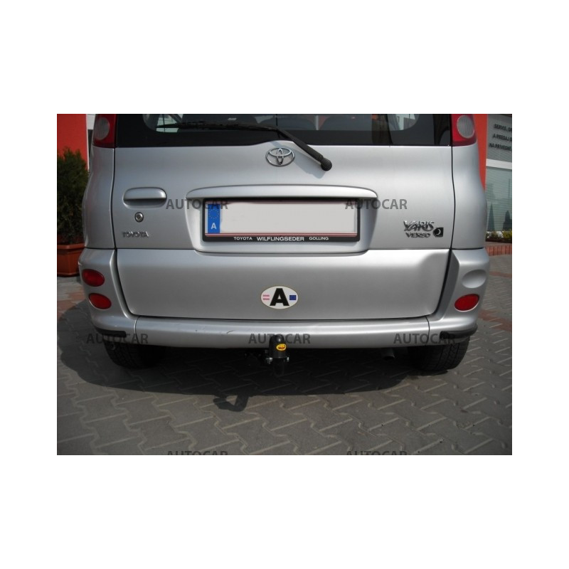 Anhängerkupplung für Toyota YARIS - VERSO - 5 tür. - manuall–AHK starr