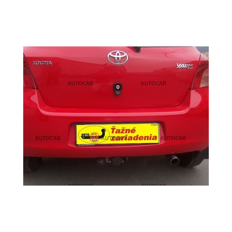 Anhängerkupplung für Toyota YARIS - P90 - 3/5 tür. - automat–AHK abnehmbar