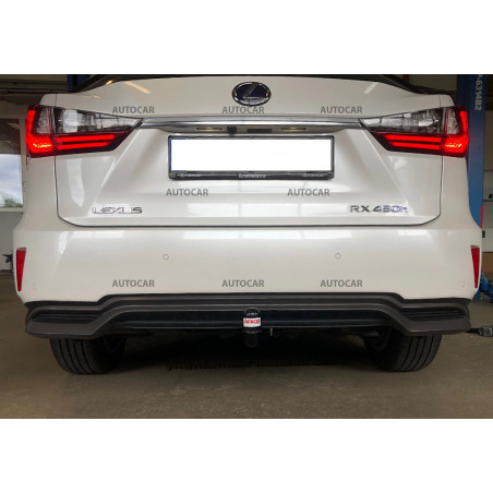Anhängerkupplung für Lexus RX 350, RX 400, RX 450H - automat vertikal–AHK abnehmbar - von 2009 Anhängerkupplung für Lexus RX 350, RX 400, RX 450H - automat vertikal–AHK abnehmbar - von 2009