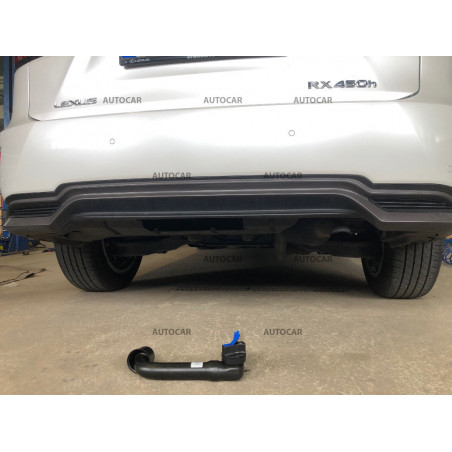 Anhängerkupplung für Lexus RX 350, RX 400, RX 450H - automat vertikal–AHK abnehmbar - von 2009 Anhängerkupplung für Lexus RX 350, RX 400, RX 450H - automat vertikal–AHK abnehmbar - von 2009