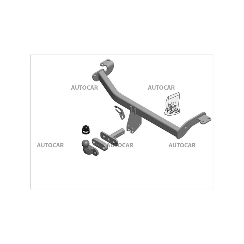 Anhängerkupplung für Suzuki Jimny - manuall–AHK starr