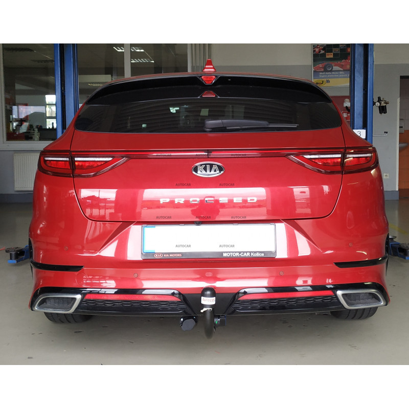 Anhängerkupplung für Kia ProCeed GT Line - automat vertikal–AHK abnehmbar