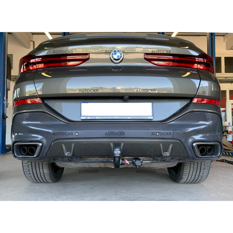 Anhängerkupplung für BMW X6 - G06 - automat–AHK vertikal abnehmbar ☑️