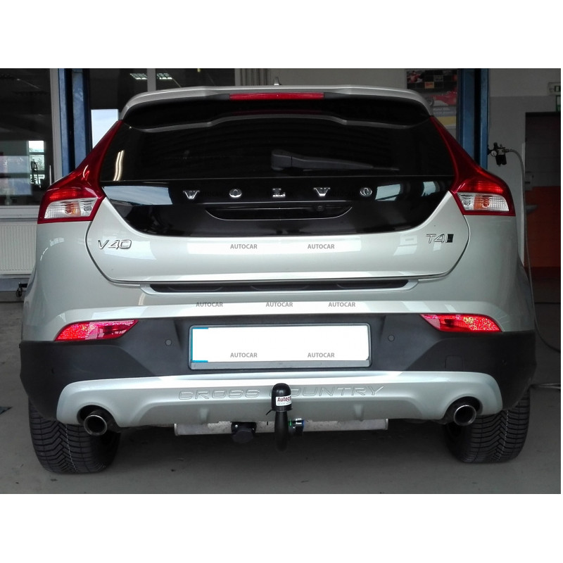 Anhängerkupplung für Volvo V 40 - automat–AHK abnehmbar - von 2012/-