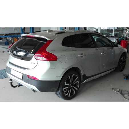 Anhängerkupplung für Volvo V 40 - automat–AHK abnehmbar - von 2012/-