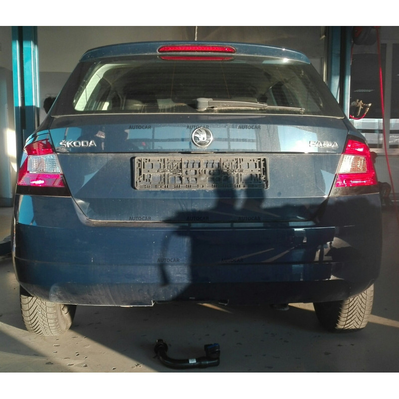 Anhängerkupplung für Skoda Fabia III 5 tur., - automat vertikal–AHK abnehmbar - von 09.2014/-